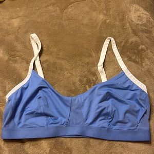 Cute blue and white bralette bu Colsie in a size L.